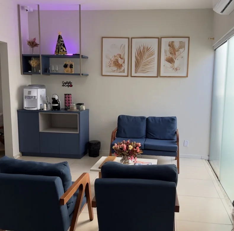 Interior da clínica
